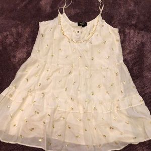 Juicy Couture Black Label cherry bury tank dress Size S